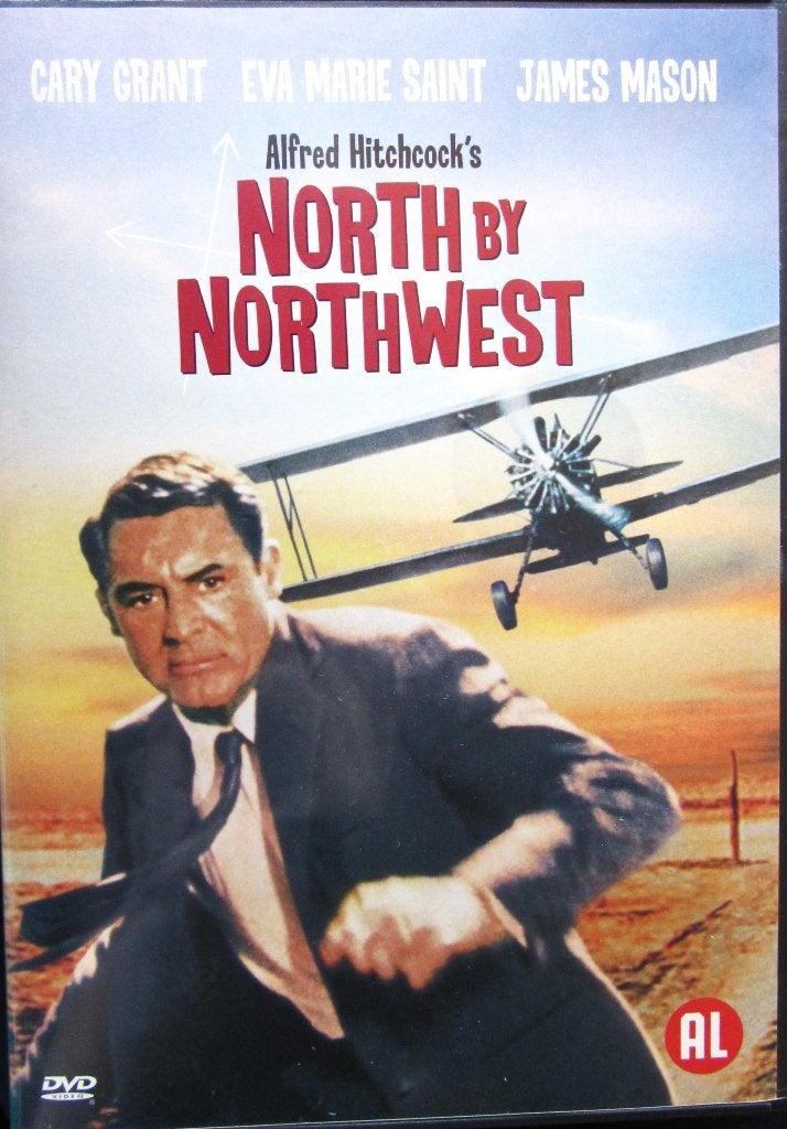 DVD THRILLER- NORTH BY NORTHWEST 1959 ( ERG ZELDZAAM), CD & DVD, DVD | Action, Enlèvement ou Envoi, Tous les âges, Néerlandais