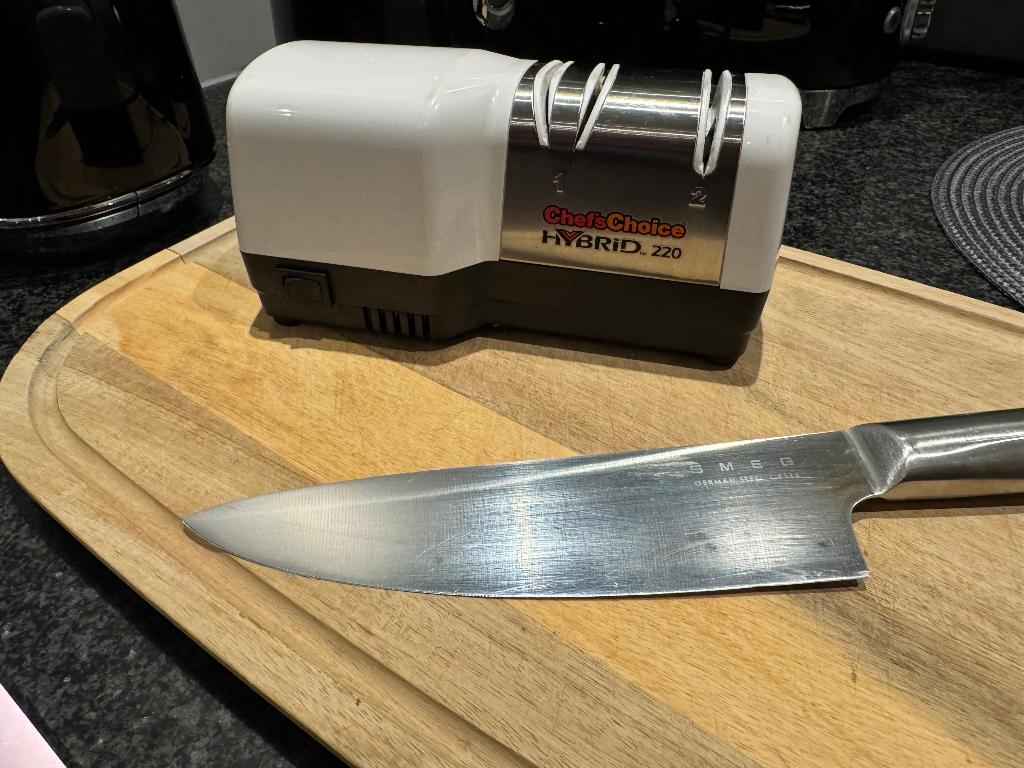 Elektrische messenslijper ChefsChoise Hybrid 220., Ophalen of Verzenden