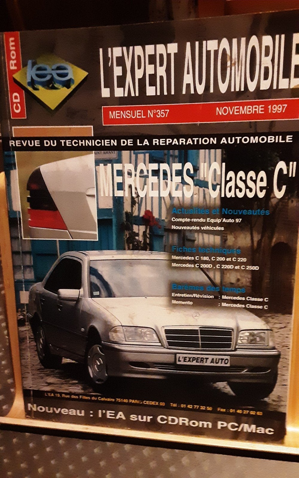 Mercedes-Benz c classe l expert automobille, Boeken, Auto's | Boeken, Ophalen of Verzenden, Mercedes