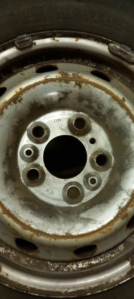 Jante fiat ducato, peugeot boxer , citroen jumper, 15 pouces, 215 mm, Véhicule utilitaire, Enlèvement