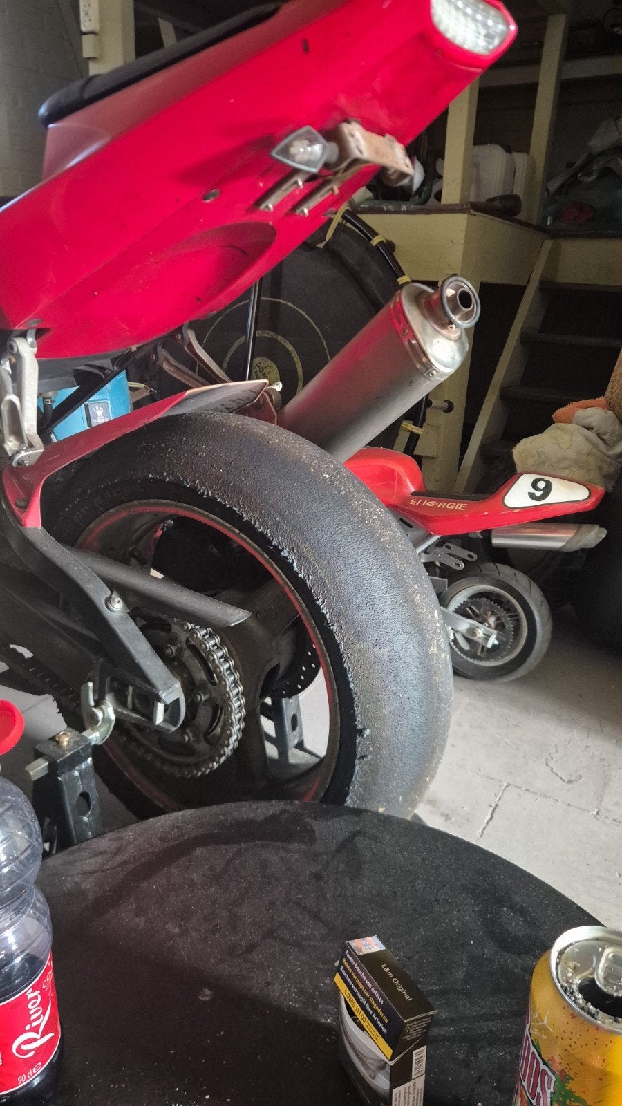 r1 yamaha, Motoren, Ophalen