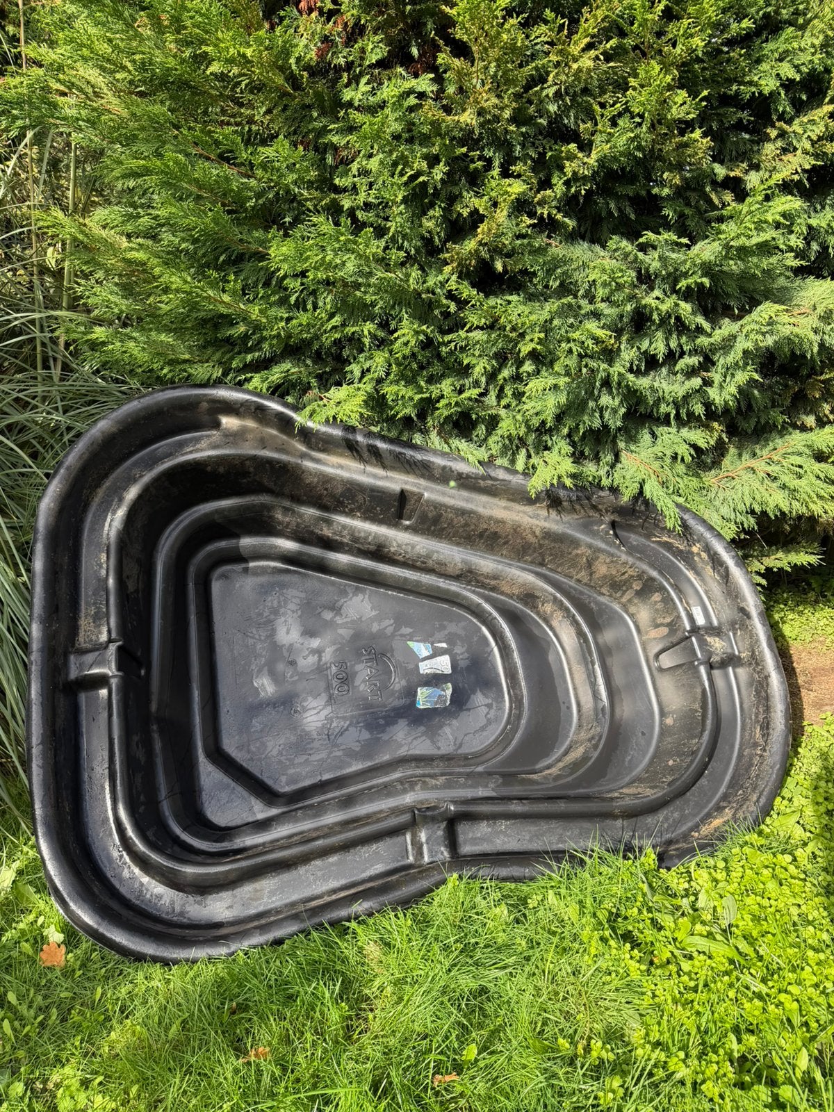 Vijverbak Ubbink start  500 liter  L179 x B140 x H50cm, Jardin & Terrasse, Enlèvement, Comme neuf
