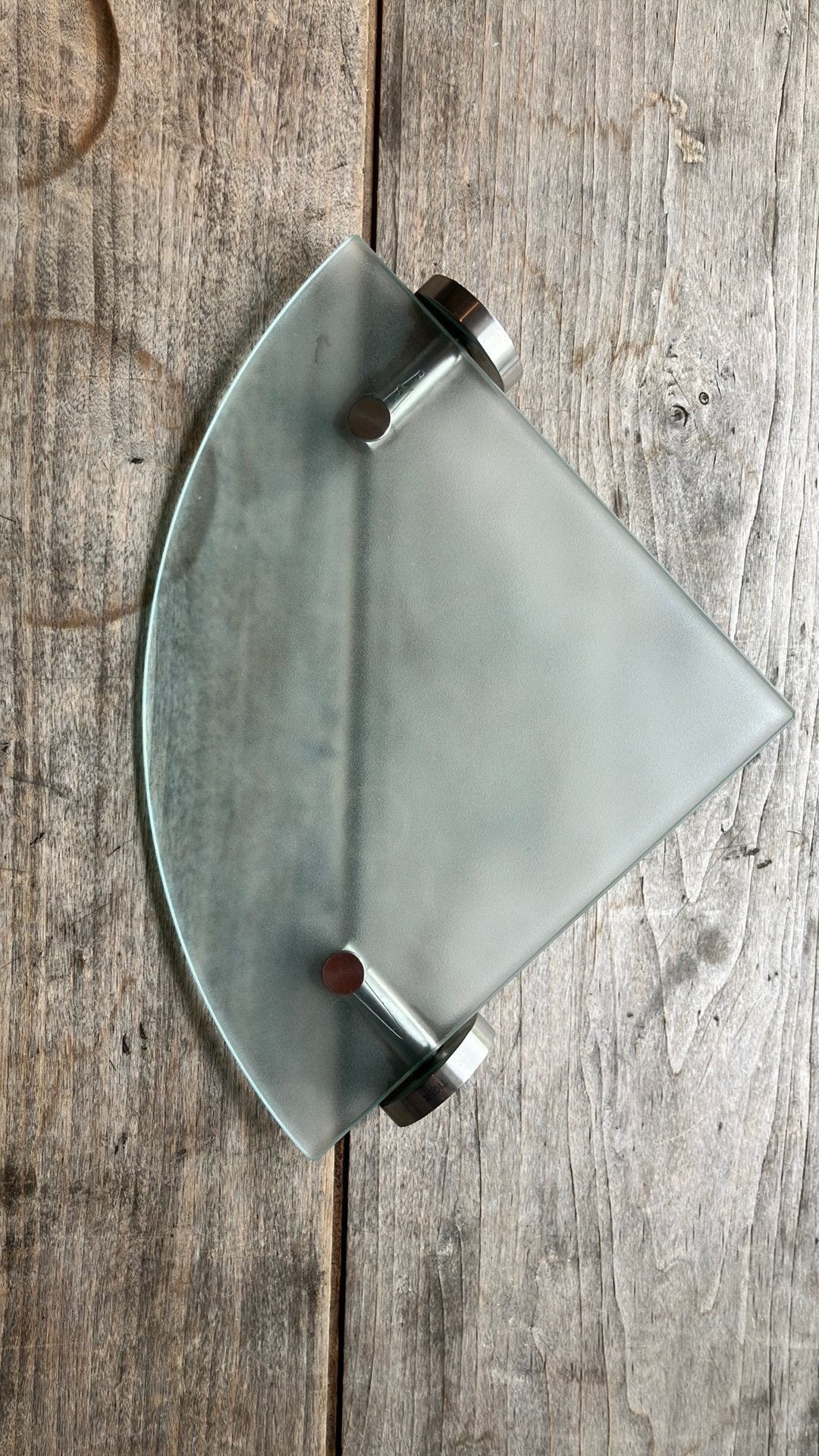 Étagère d'angle de salle de bain TIGER avec verre mat, Enlèvement ou Envoi, Comme neuf, Autres couleurs, Autres types