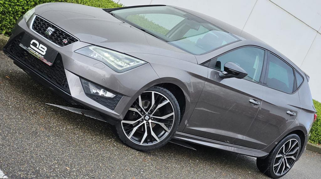 *** Seat Leon - FR - 1.6 Tdi - Top - Carpass ***, Auto's, Euro 5, Stof, Zwart, Leon