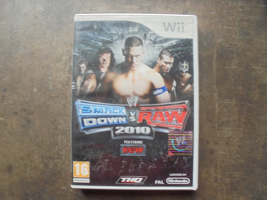WWE Smackdown vs Raw 2010 voor Wii (zie foto's), Games en Spelcomputers, Games | Nintendo Wii, Gebruikt, Vechten, Ophalen of Verzenden