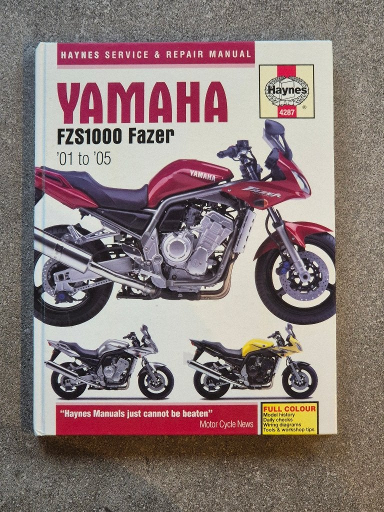 Haynes werkplaatshandboek, Yamaha FZS1000 Fazer 2001-2005, Ophalen of Verzenden, Gebruikt