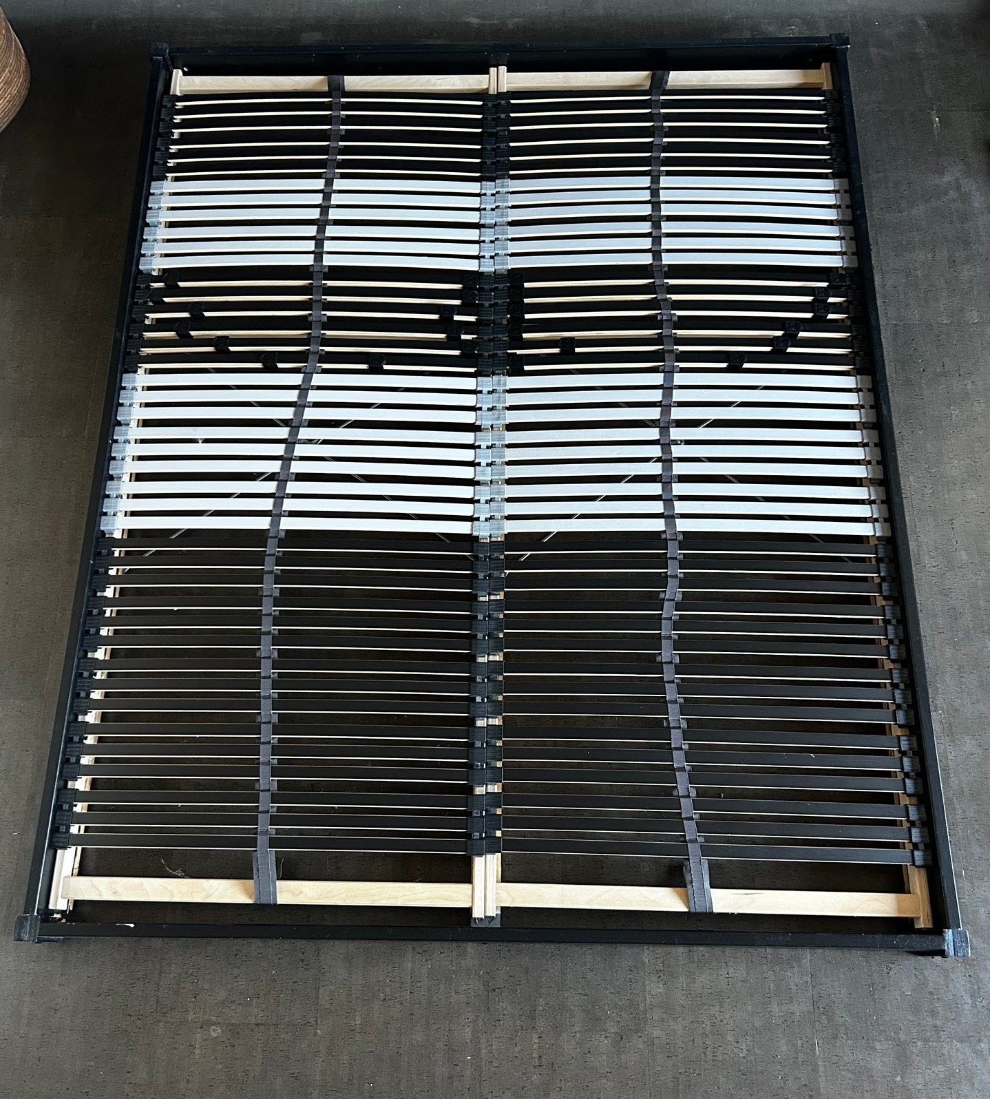 Ikea bedframe met lattenbodems afm 168x208cm, Huis en Inrichting, Ophalen, Gebruikt