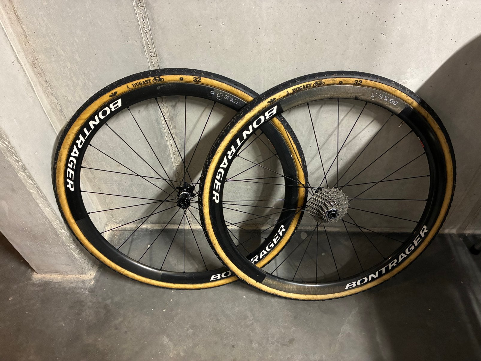 Carbon tubewielen cyclocross, Ophalen, Gebruikt, Carbon