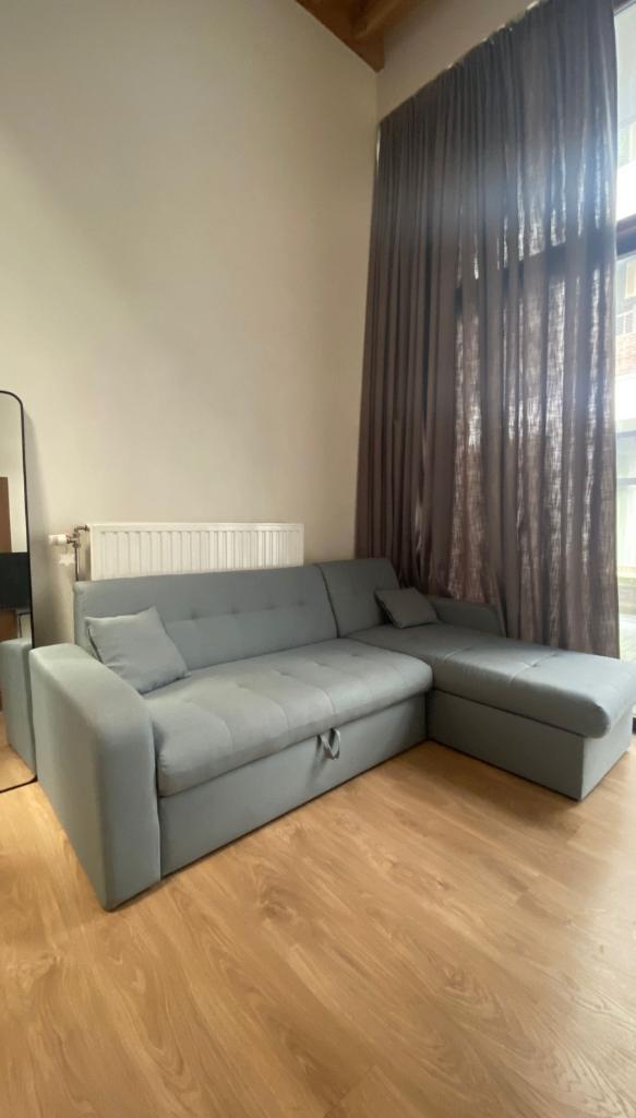 Canapé d'angle convertible, Maison & Meubles, Banc d'angle, 125 à 150 cm, Enlèvement, Utilisé