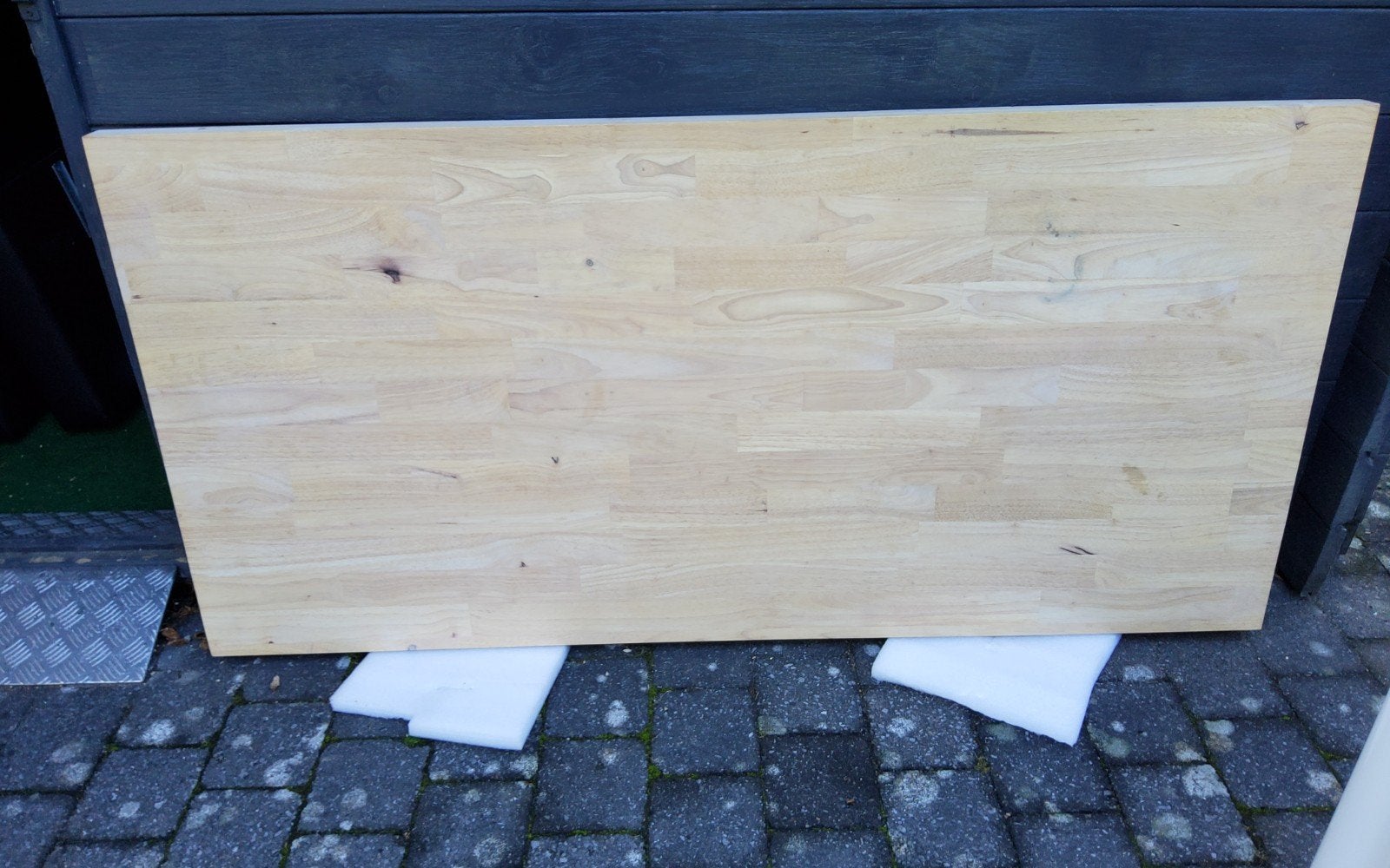 houten tafel beuk eettafel, Huis en Inrichting, Ophalen