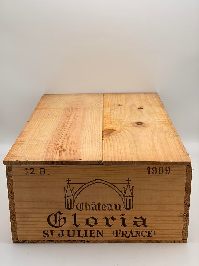 Château Gloria 1989 – OWC 12 flessen, Enlèvement, Comme neuf