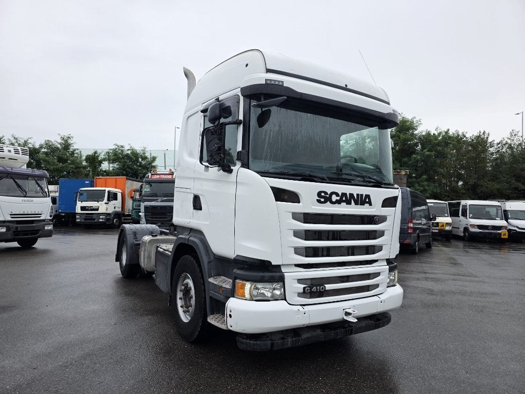 Scania G410 (Stock ID 83528), Auto's, Vrachtwagens, Wit, Bedrijf, Diesel, 2 zetels