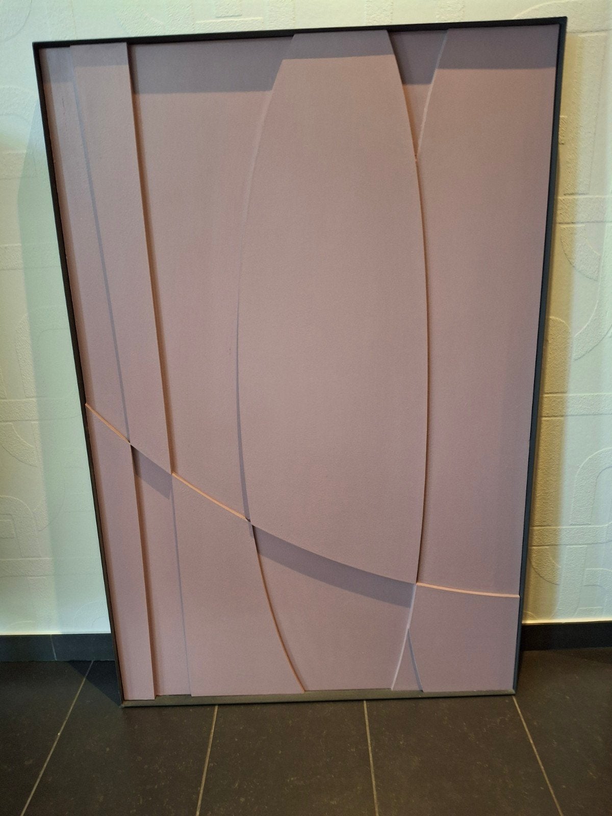 Stalen kader 3D deco., Ophalen