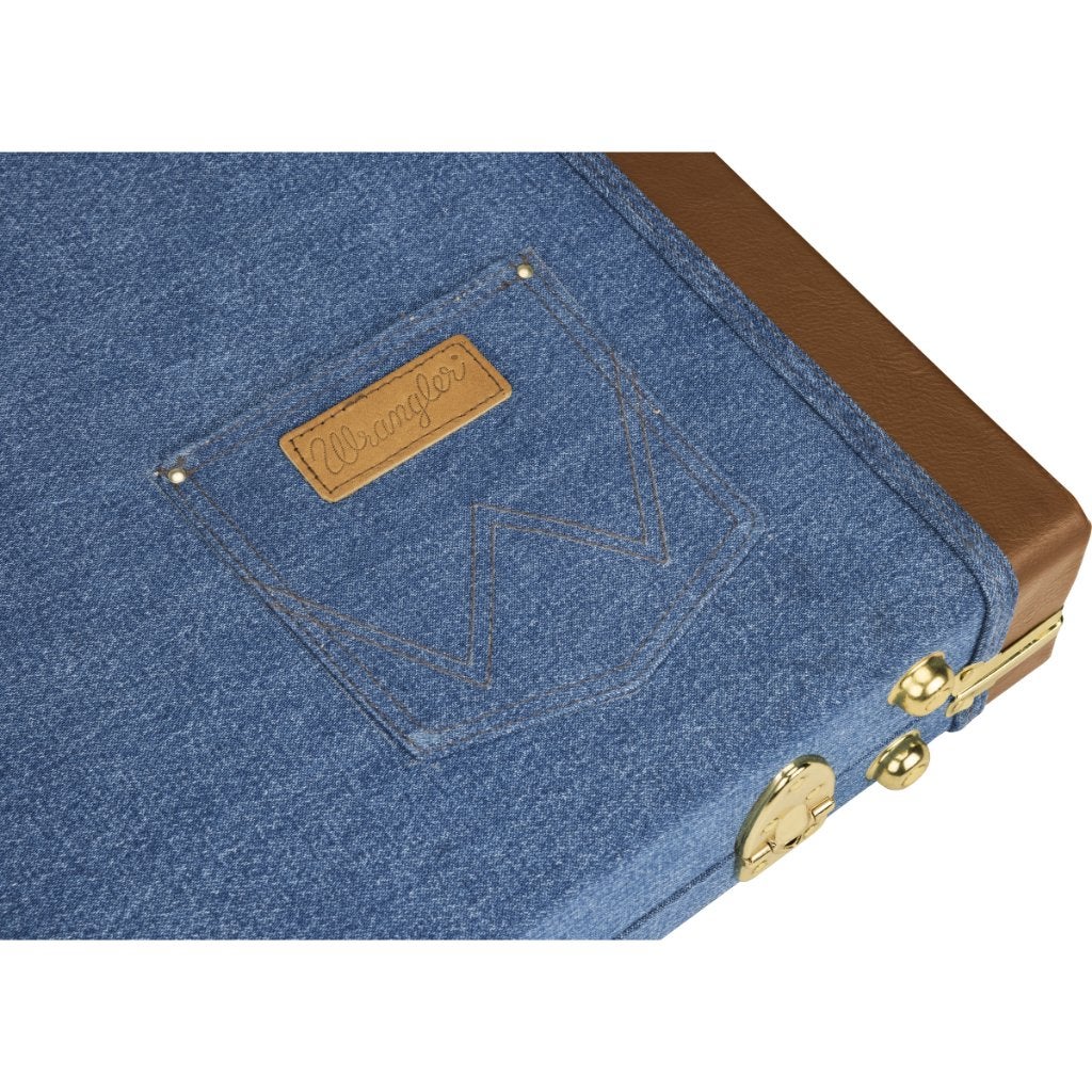 Neuf: Original Fender  x Wrangler  Denim Case, Indigo, Musique & Instruments, Enlèvement ou Envoi, Neuf, Guitare électrique, Flight case