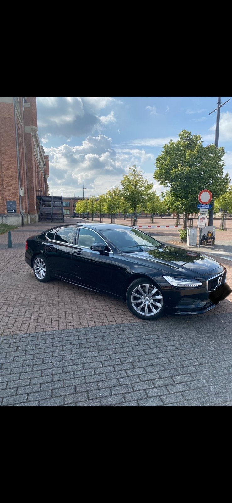 Volvo S90, Auto's, Automaat, Zwart, 4 cilinders, Zwart