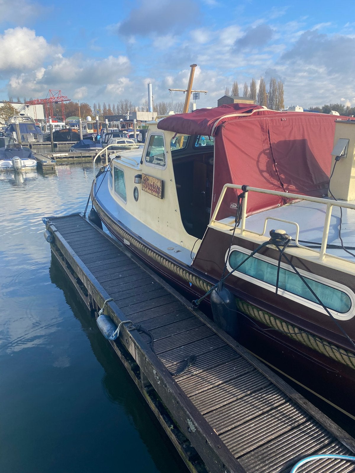 Leeuwenschouw weggeefprijs 3000, Watersport en Boten, Ophalen, Gebruikt, Binnenboordmotor, 8 m