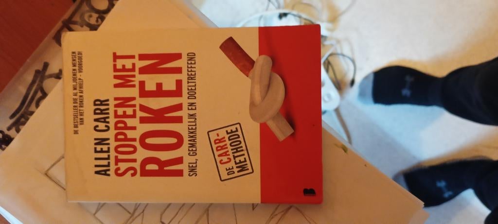 Allen Carr stoppen met roken., Boeken, Gezondheid, Dieet en Voeding, Ophalen of Verzenden
