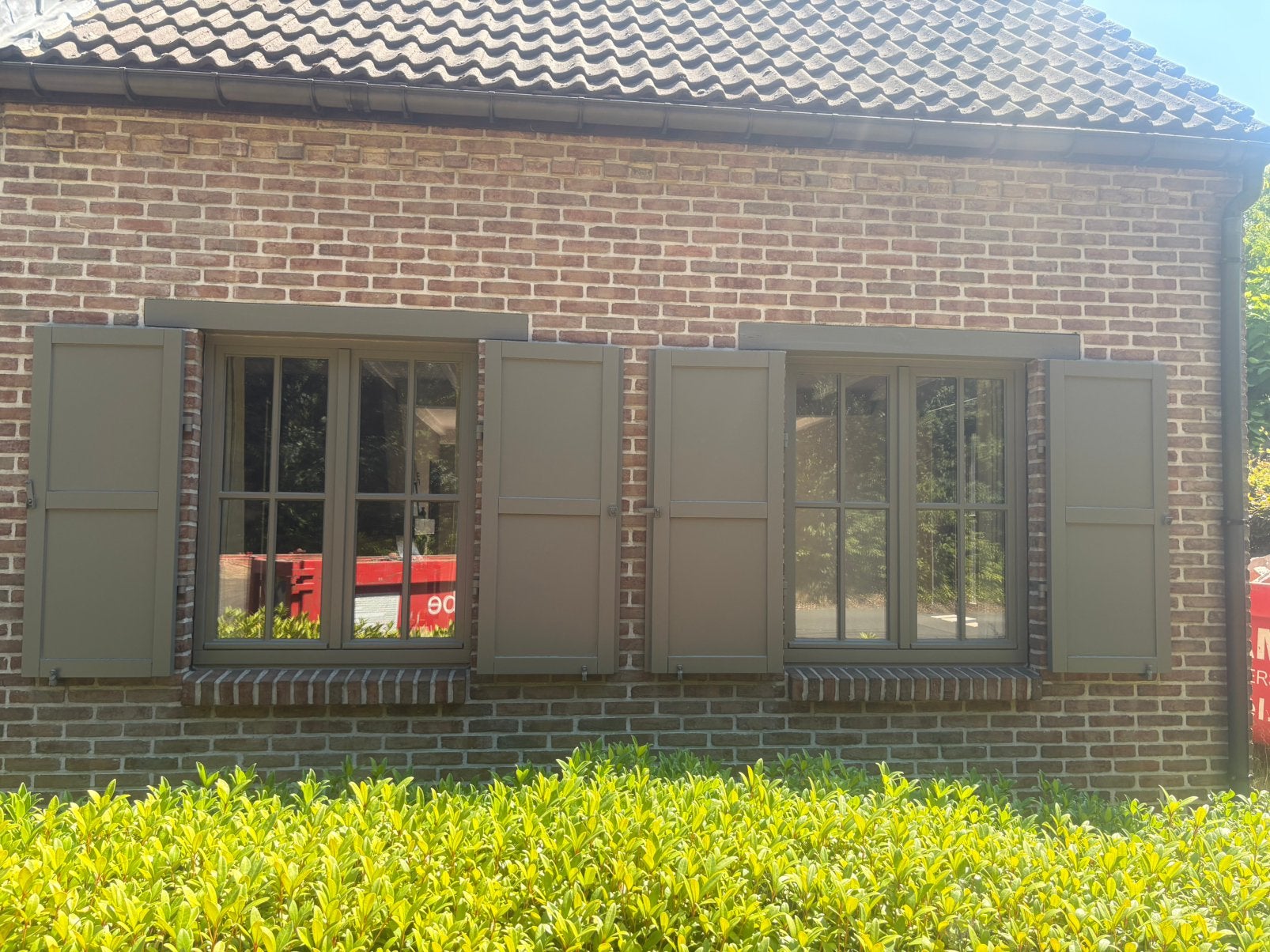 Ramen + luikjes, Doe-het-zelf en Bouw, Glas en Ramen, Ophalen, Zo goed als nieuw