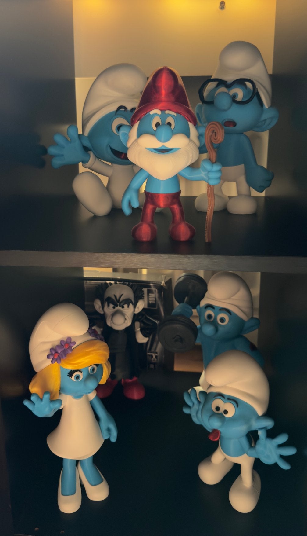 smurf collection action figure, Ophalen of Verzenden, Zo goed als nieuw