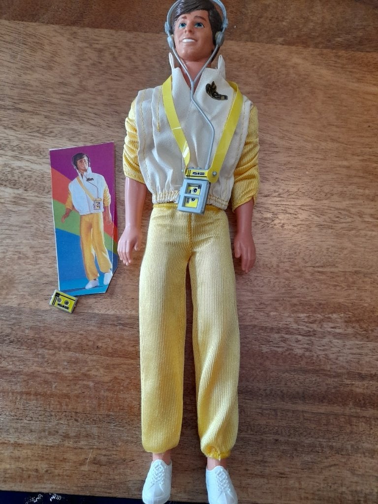 Barbie en Ken met diverse outfits jaren 80, Antiek en Kunst, Ophalen