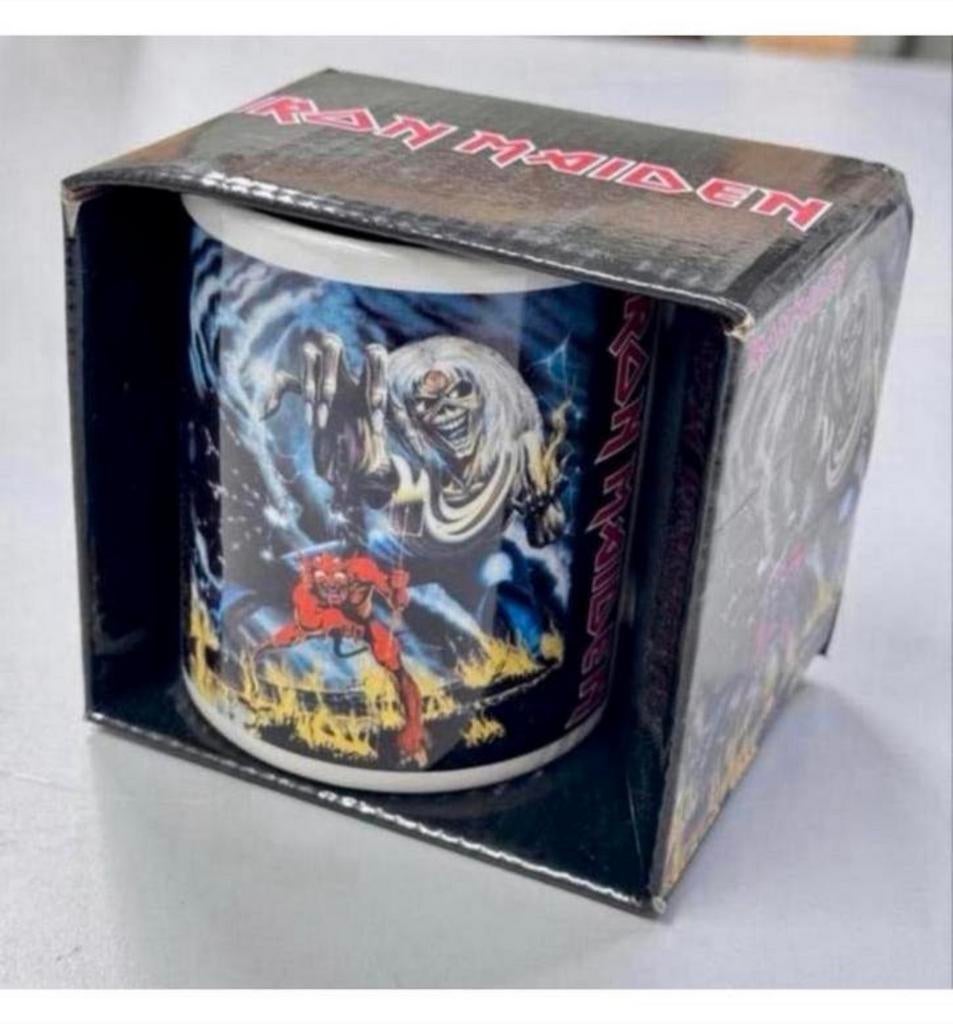 Iron Maiden The Number Of The Beast - Mok kom beker collect, Ophalen of Verzenden, Nieuw, Gebruiksvoorwerp