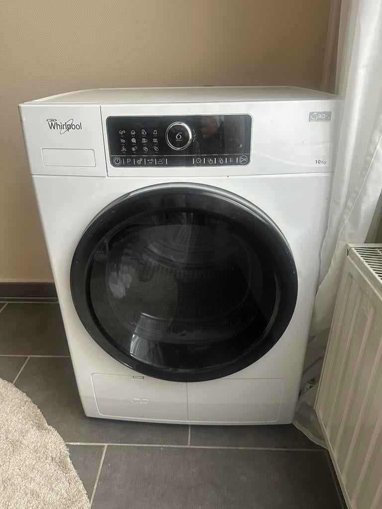 Whirlpool warmtepompdroger 10kg – energiezuinig & stil, Elektronische apparatuur, 8 tot 10 kg, Ophalen, Zo goed als nieuw