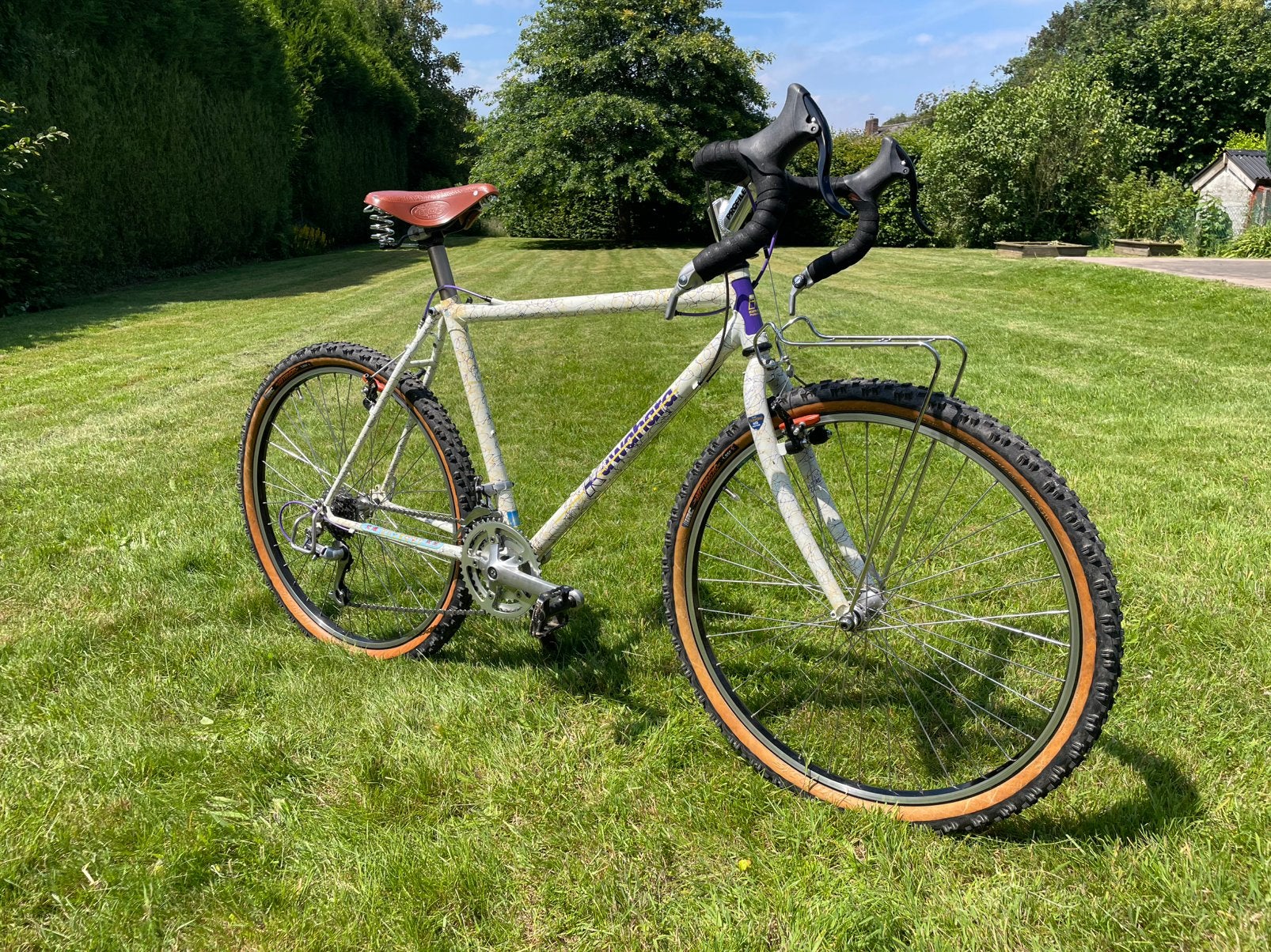 Kuwahara Lion VTT Gravel | Brooks | Randonneur, 49 à 53 cm, Enlèvement ou Envoi, Comme neuf, 26 pouces