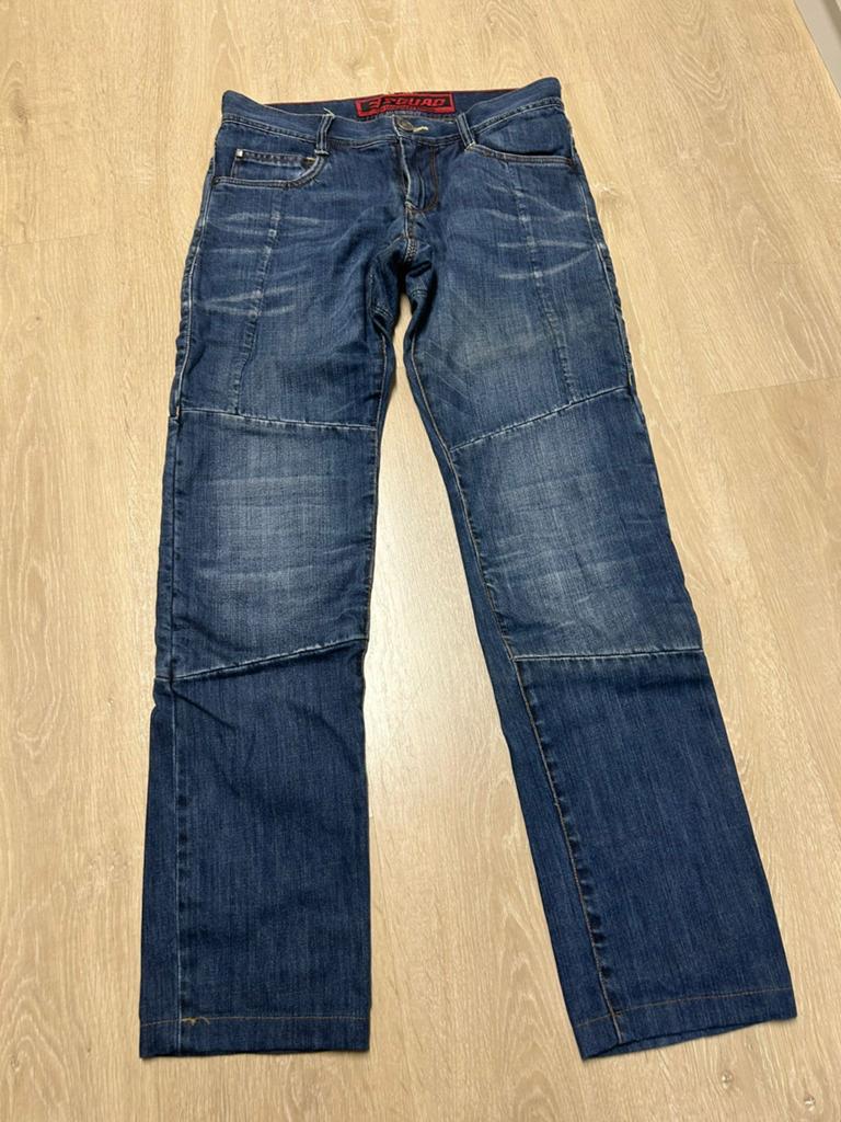 Motobroek jeans. Dames Esquad, Ophalen, Dames, Broek | leer