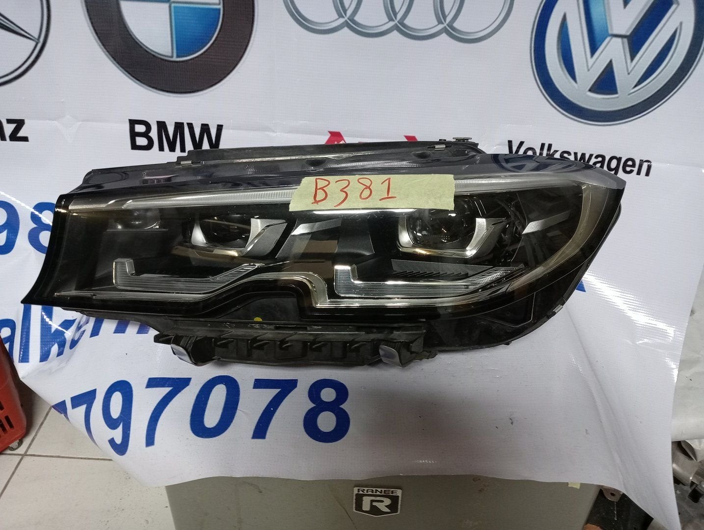 Koplamp Full Led BMW 3-serie G20 G21 Links voor A99481701-07, Gebruikt, -, -, Ophalen of Verzenden