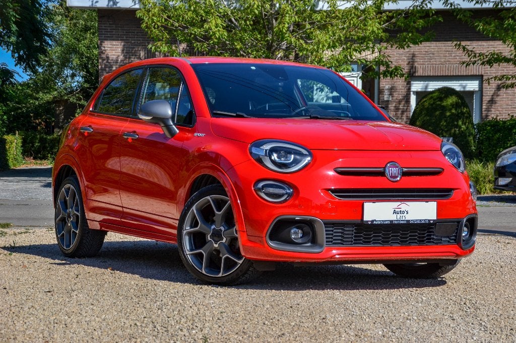 Fiat 500x FireFly Sport 2020 1.0 Turbo 116 Pk, Rouge, Achat, Euro 6, Entreprise
