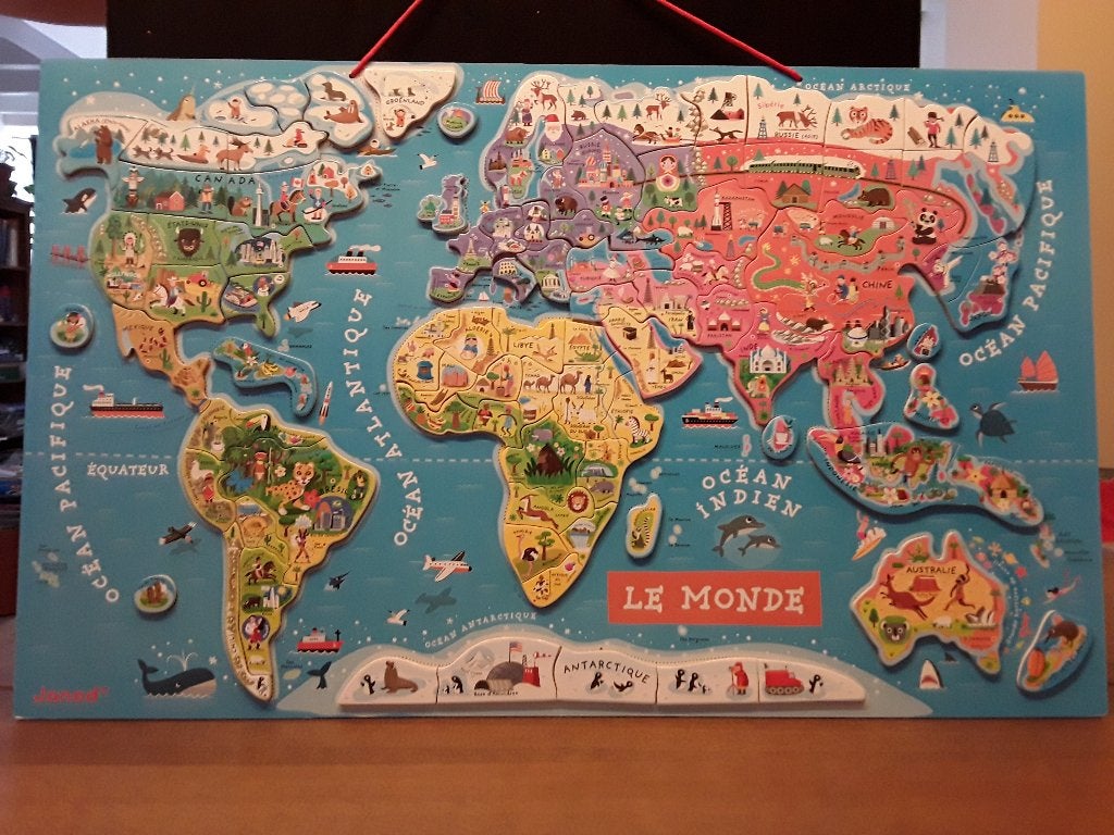 Carte du monde, Enfants & Bébés, Enlèvement, Comme neuf, Garçon ou Fille