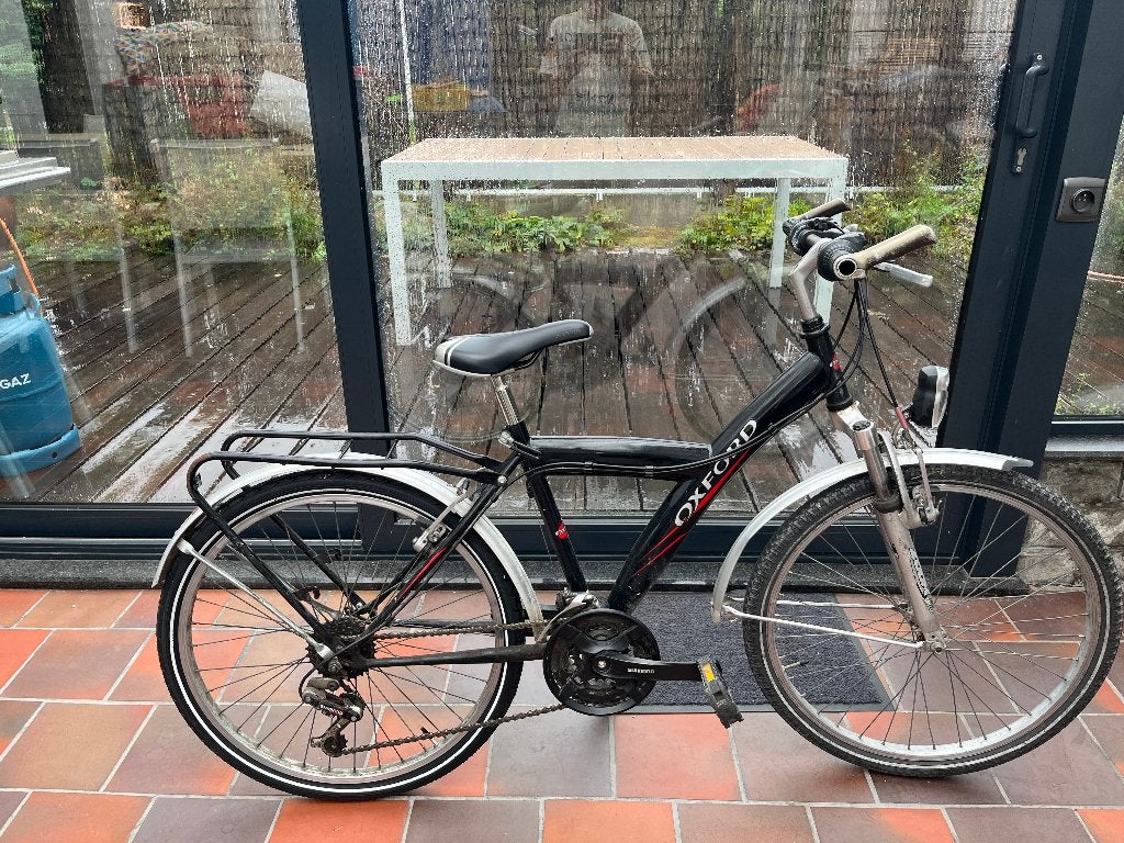 oxford 24 inch, Fietsen en Brommers, Gebruikt, Hardtail, Velgrem, Ophalen