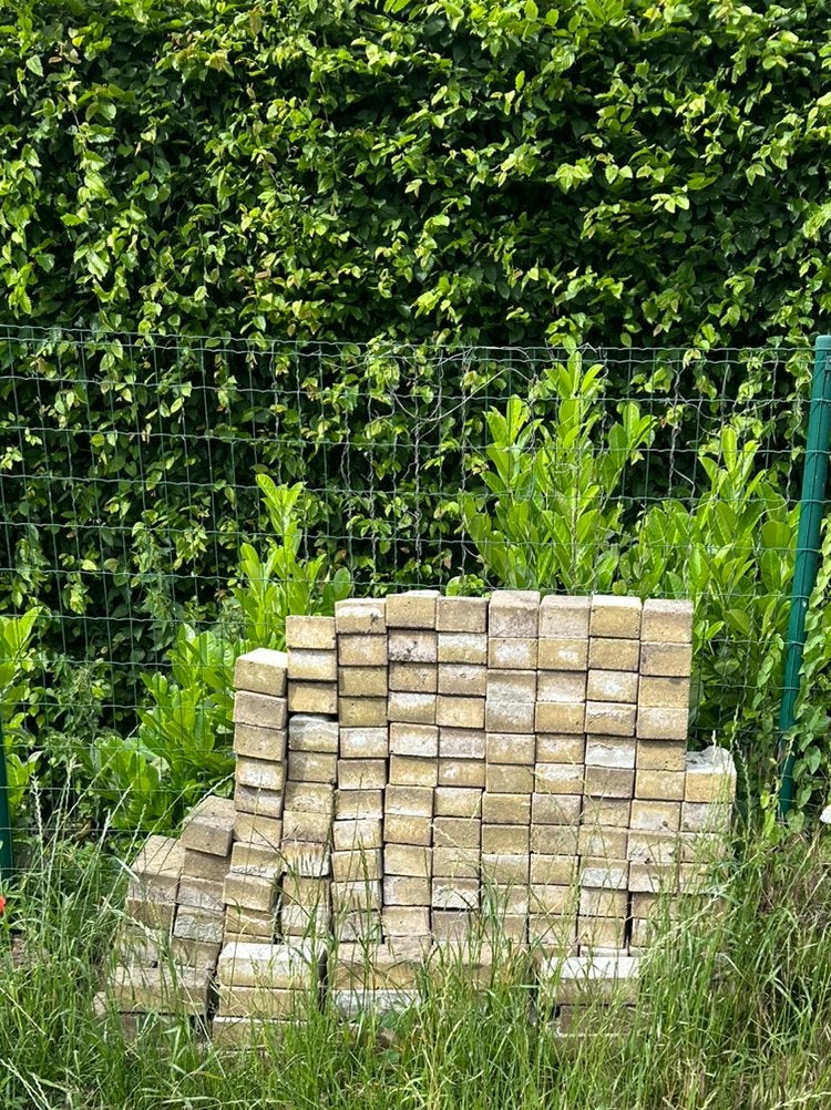 Klinkers gratis op te halen, Ophalen, Gebruikt
