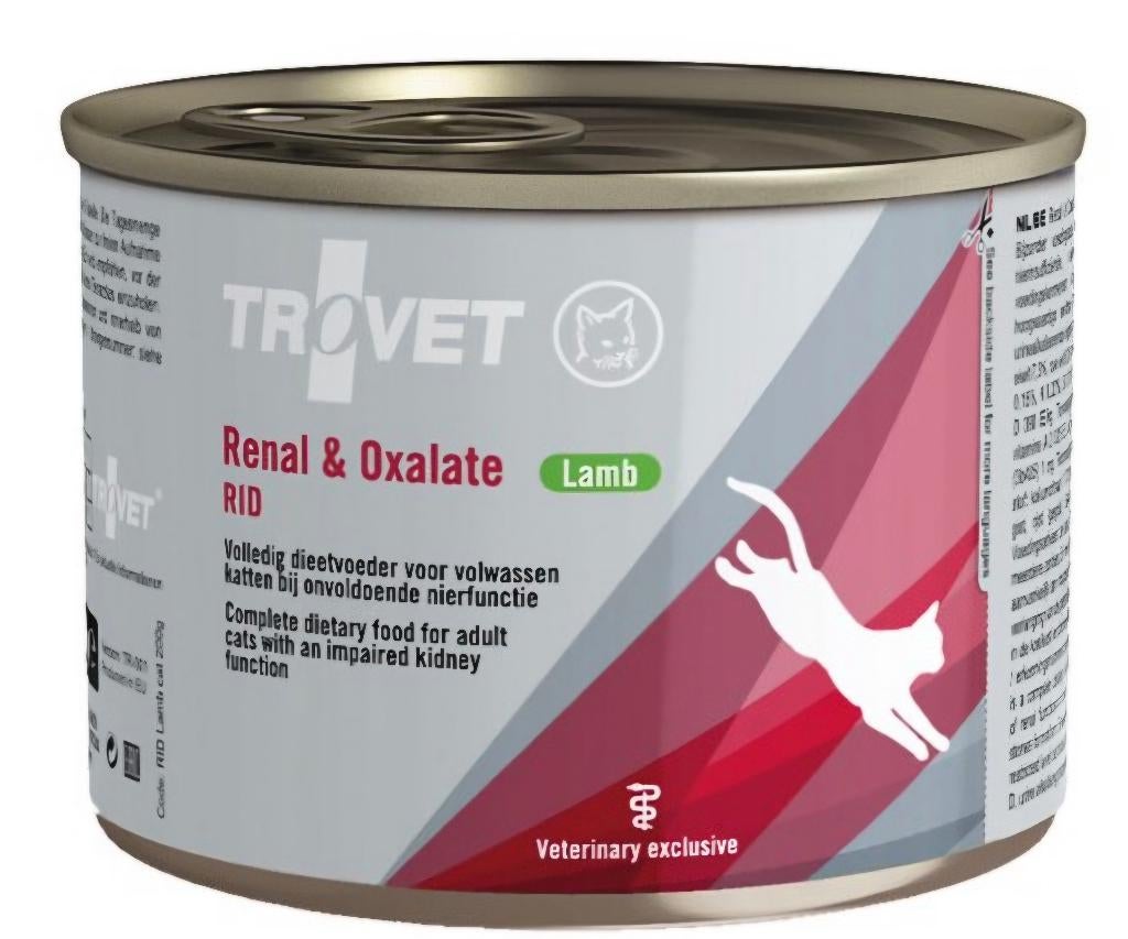 Trovet Renal & Oxalate lamb 200gr kat Brussel Geel Putte, Dieren en Toebehoren, Dierenvoeding, Kat, Ophalen of Verzenden