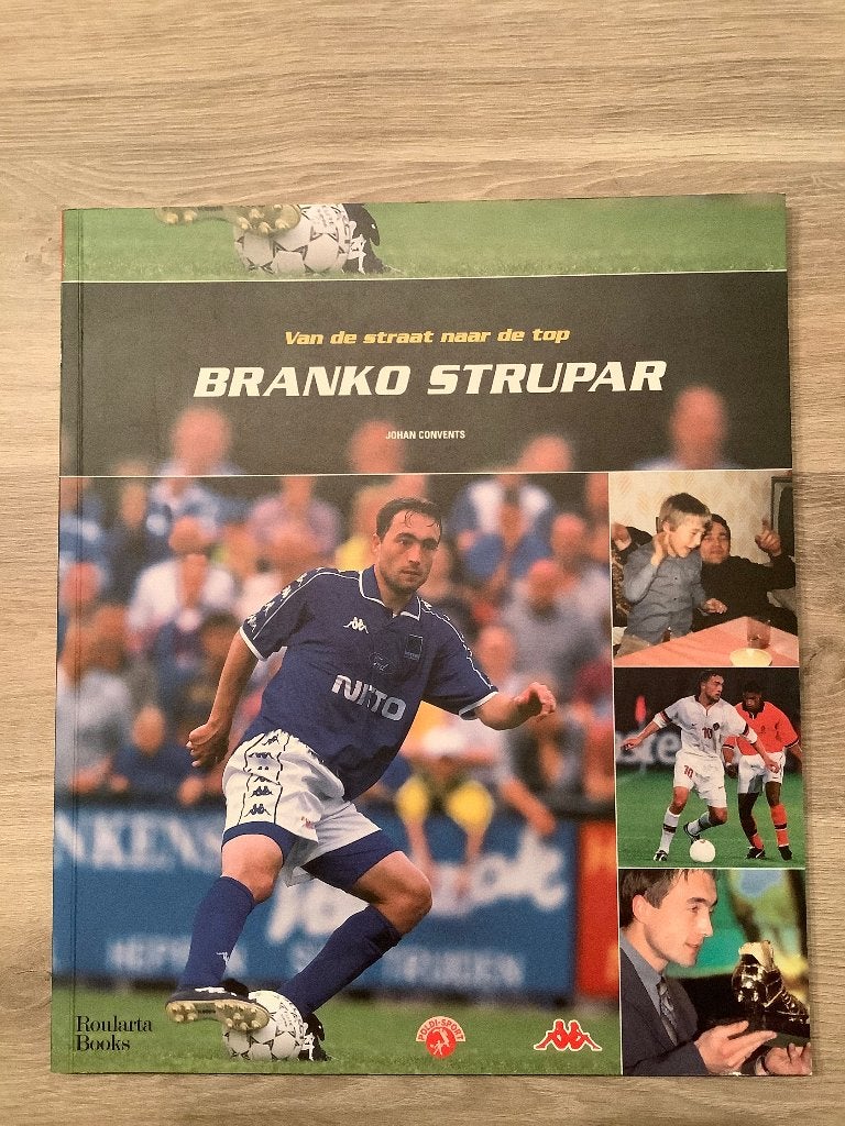 Boek Branko Strupar Racing Genk, Livres, Livres de sport, Sport de ballon, Enlèvement ou Envoi, Comme neuf, Johan Convents
