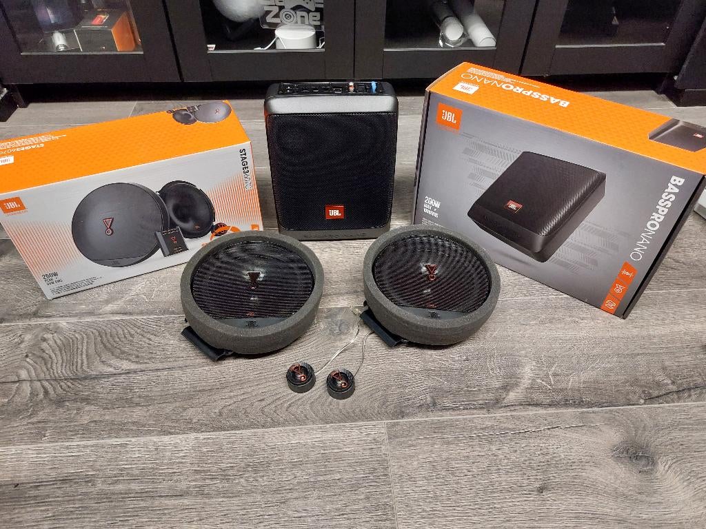 Jbl speakerset auto, Ophalen, Nieuw