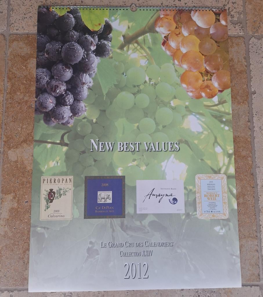 Le Grand Cru des Calendriers – Collection XXIV (2012)”., Ophalen of Verzenden, Zo goed als nieuw, Overige typen, Frankrijk