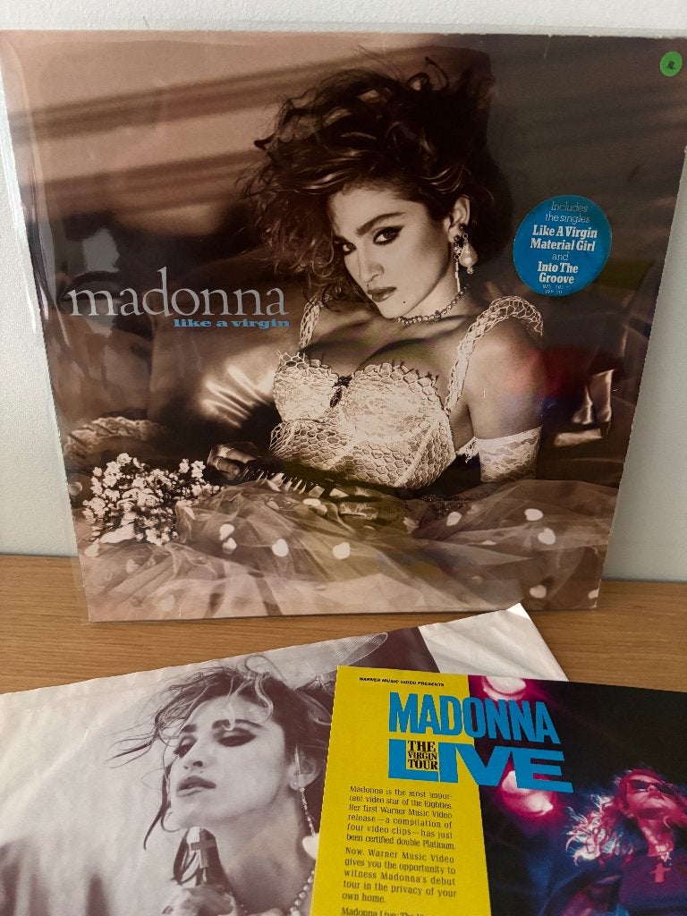 LP - Madonna - Comme une vierge, 12 pouces, Avec pochette intérieure, Enlèvement ou Envoi, 1980 - 1989