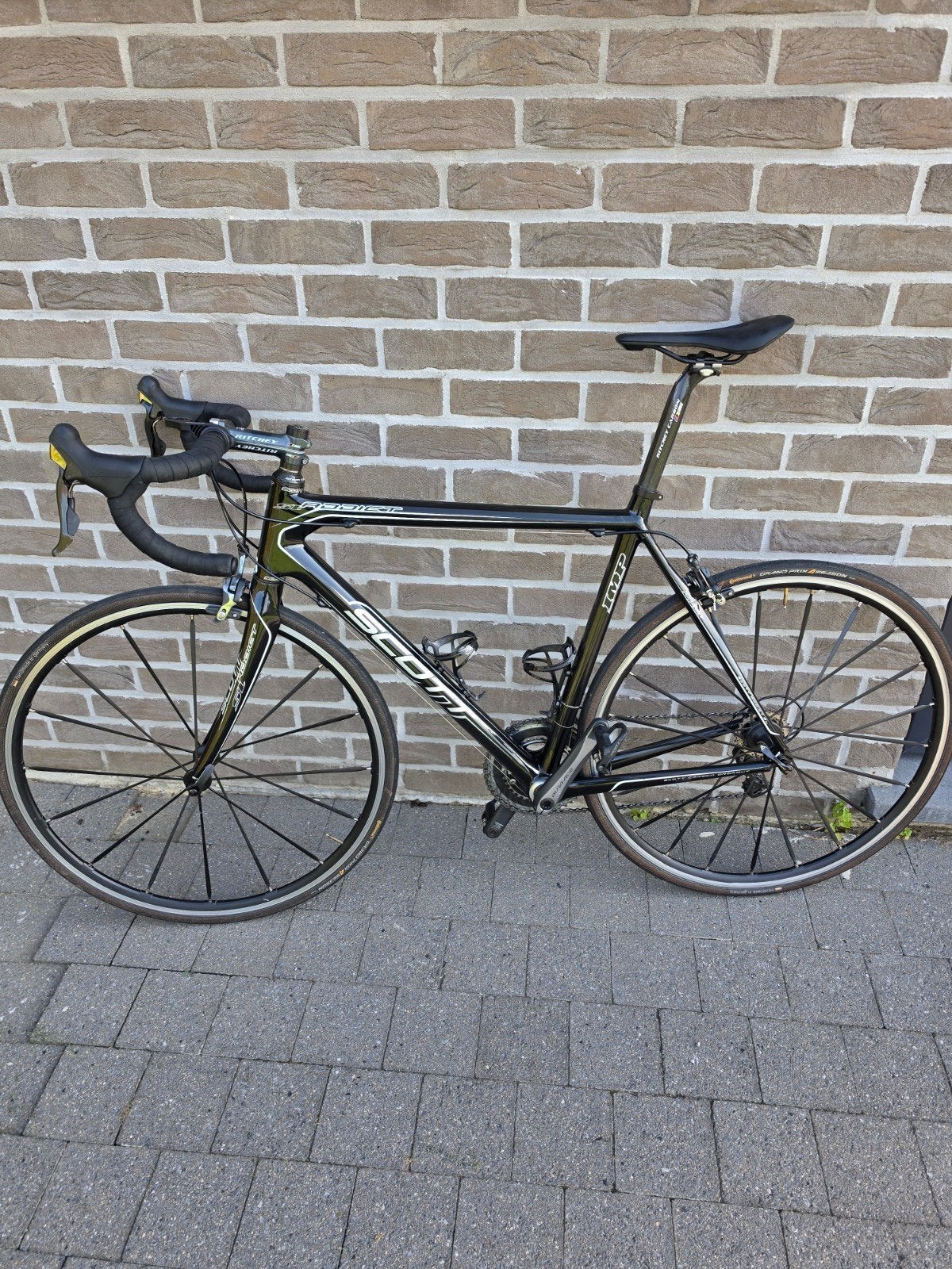 Scott addict  SL maat 56, Ophalen, Carbon, Heren, Zo goed als nieuw