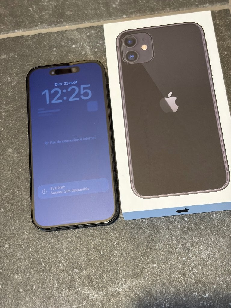 iPhone 14 Pro, IPhone 14 Pro, Zwart, Zo goed als nieuw, 82 %