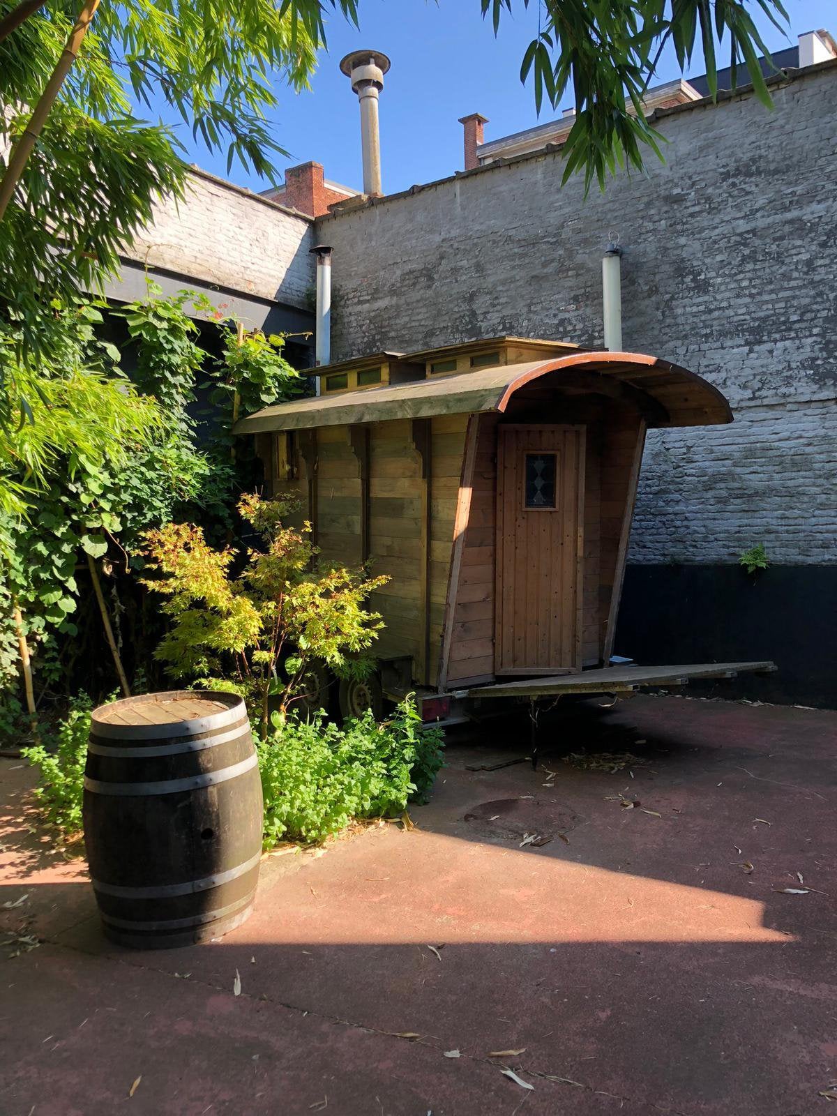 Mobiele sauna te koop, Particulier, Kachel