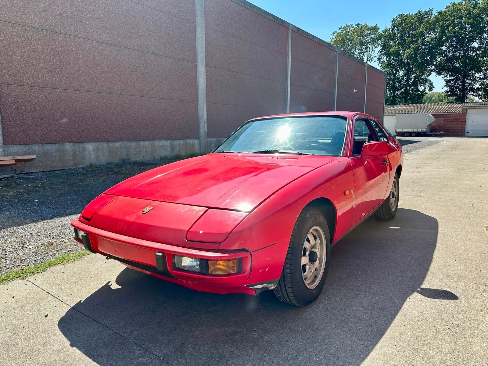 Porsche 924, Particulier, Rood, Te koop, Benzine