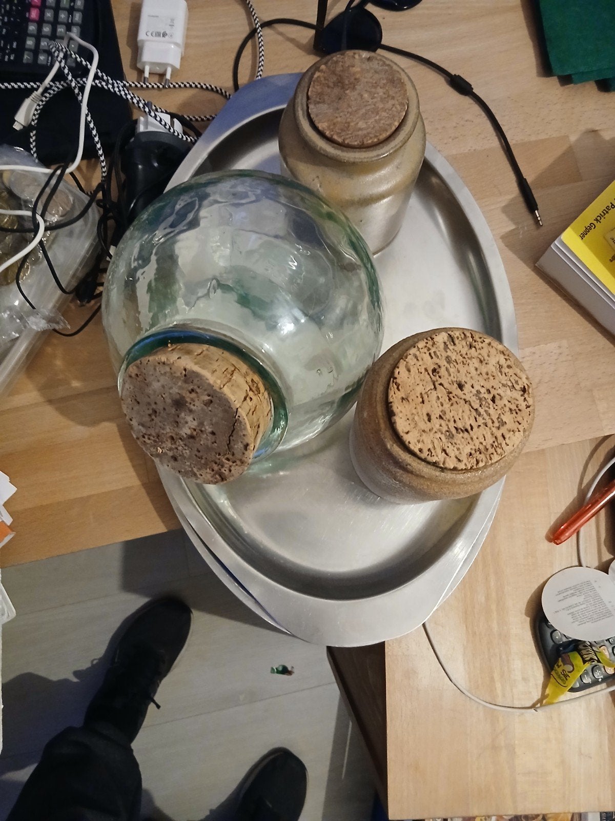 pots, Enlèvement