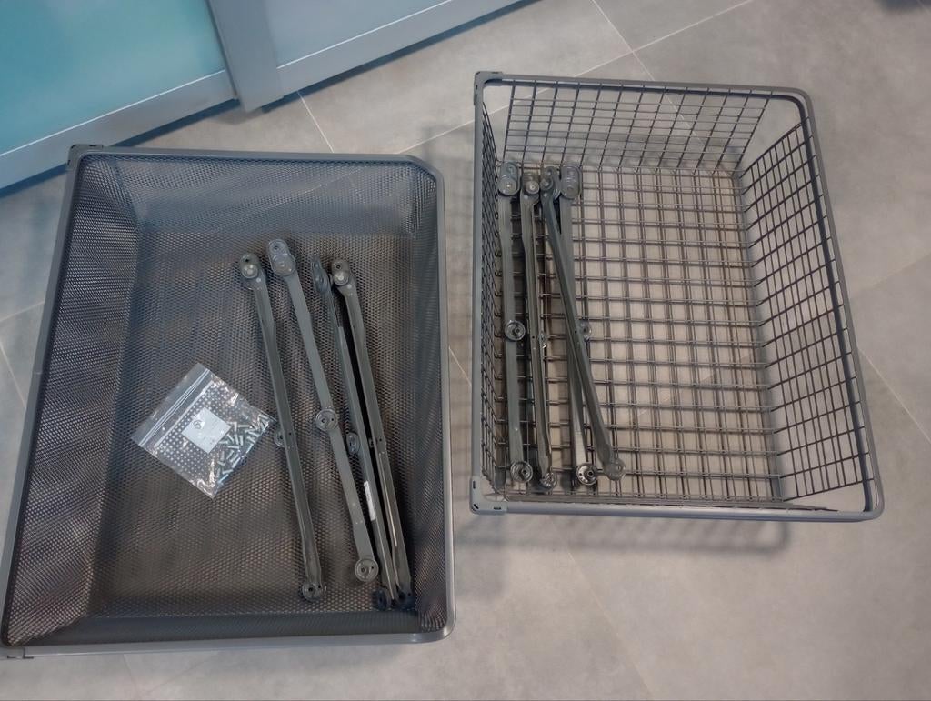 Komplement draadmand Pax kledingkast IKEA, Ophalen, Gebruikt, 50 tot 75 cm, 50 tot 100 cm