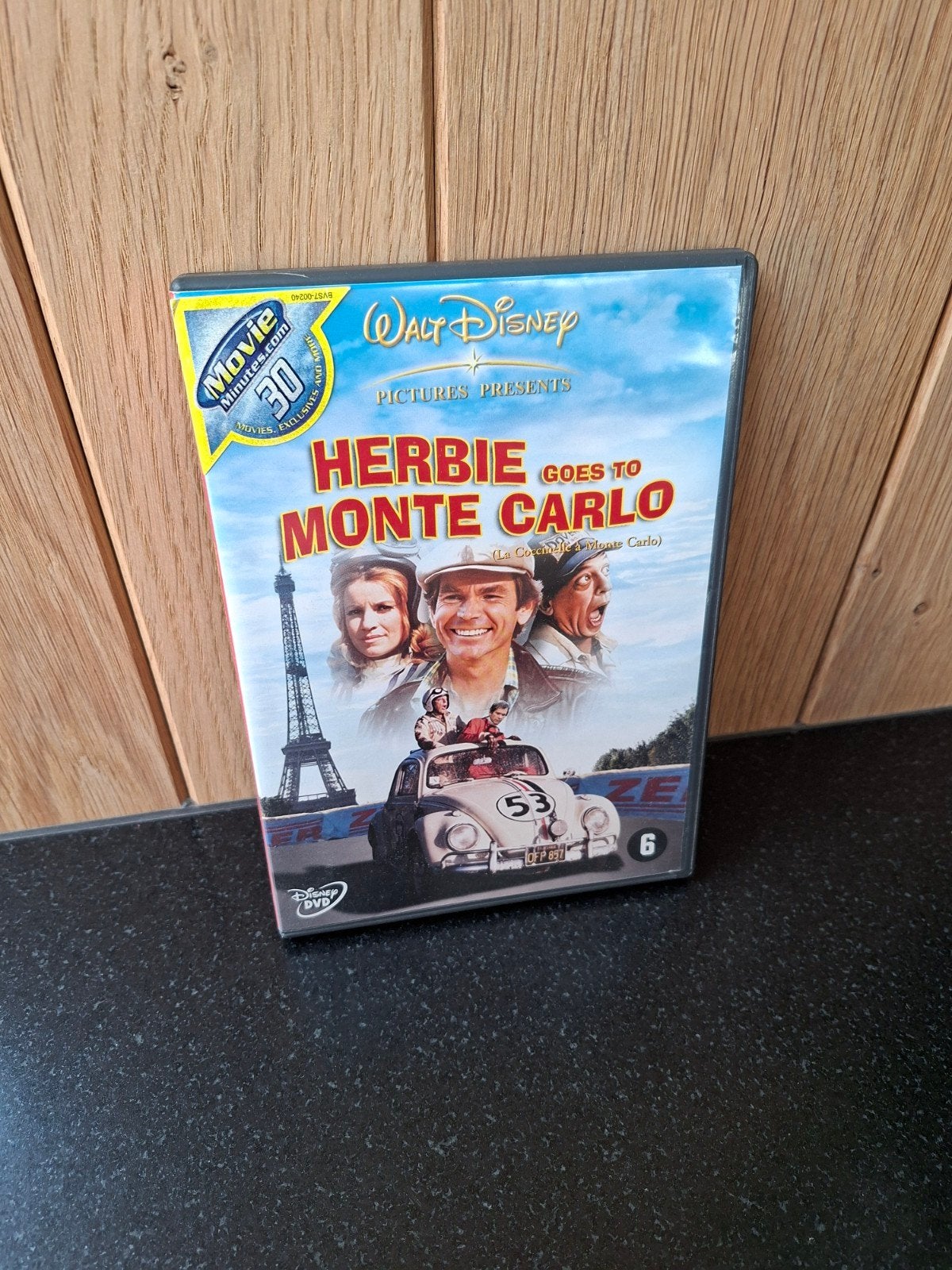 dvd walt disney Herbie goes to Monte Carlo, Ophalen of Verzenden, Zo goed als nieuw