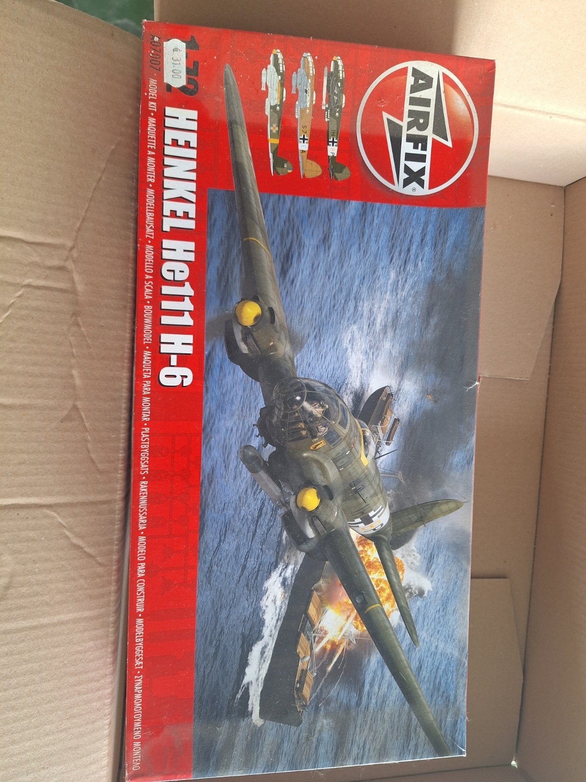 Modelbouw Airfix ww2 Bommervliegtuig, Hobby & Loisirs créatifs, Enlèvement ou Envoi, Comme neuf, Avion, Autres marques
