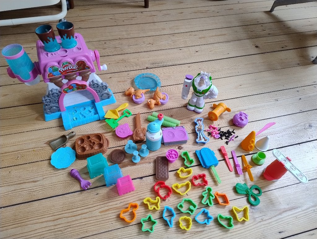 Playdoh accessoires, Kinderen en Baby's, Speelgoed | Educatief en Creatief, Ophalen of Verzenden, Gebruikt, Knutselen