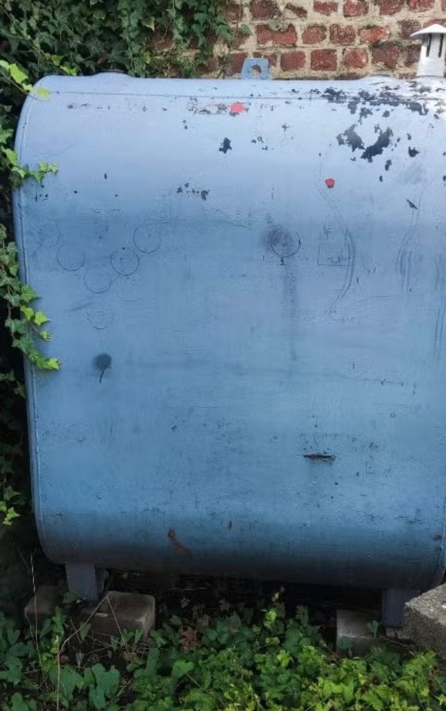 Cuve à mazout, Enlèvement, Utilisé