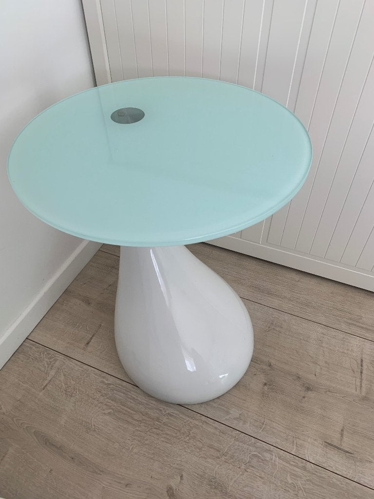 bijzettafel, Huis en Inrichting, Ophalen, Minder dan 55 cm, Gebruikt, Rond