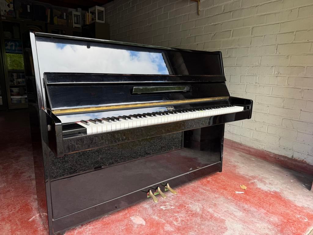 Sangler & Söhne upright piano, Musique & Instruments, Boîtiers & Valises, Enlèvement, Utilisé, Autres instruments